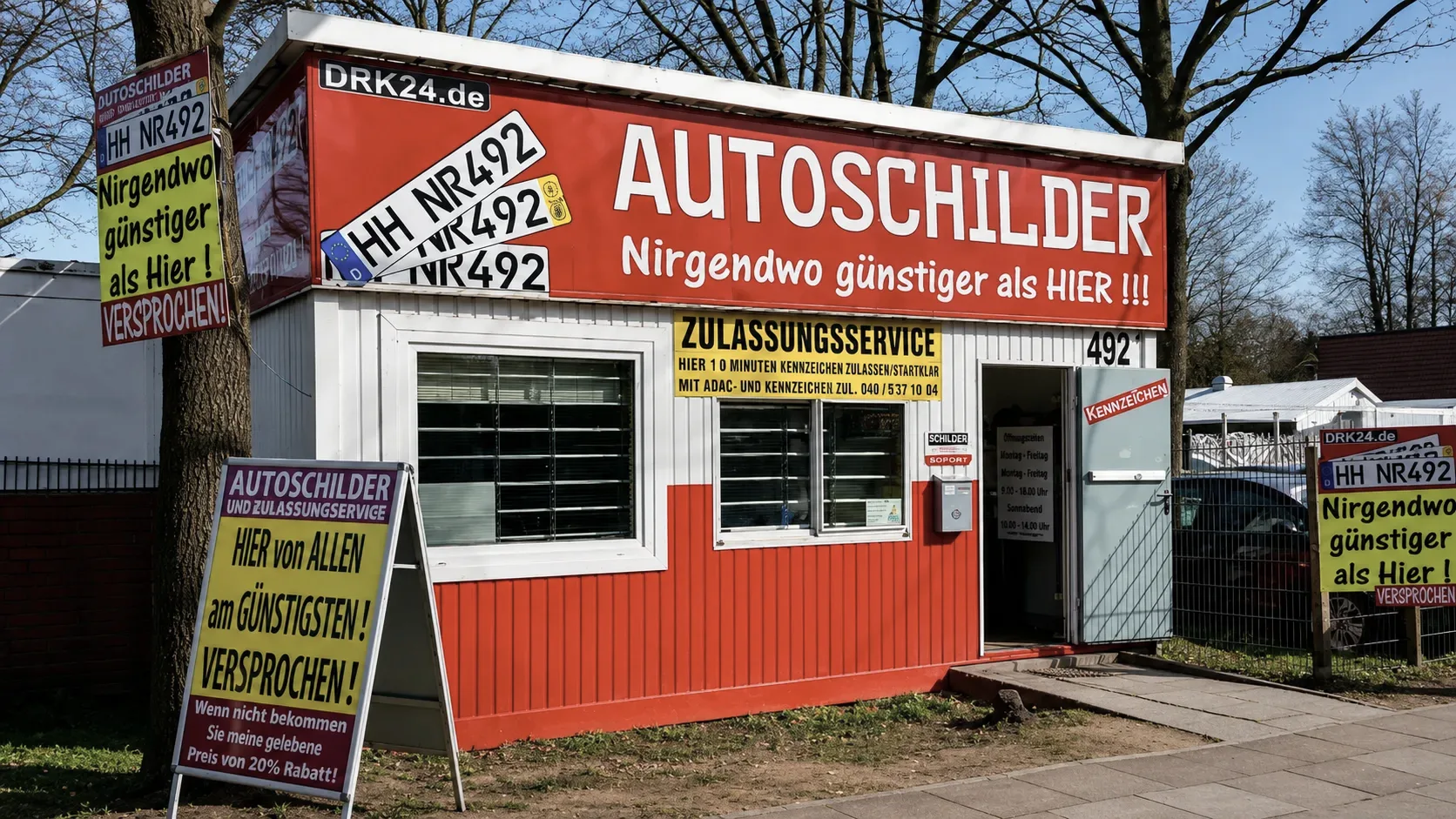 Filiale an der Langenhorner Chaussee in Hamburg